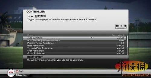 《FIFA12》DEMO游戏内键盘设置方法