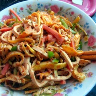 凉拌三丝
