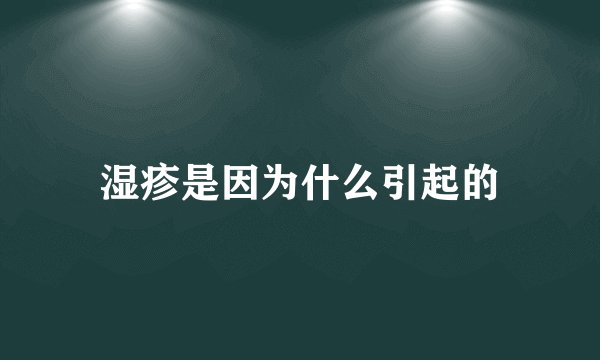 湿疹是因为什么引起的