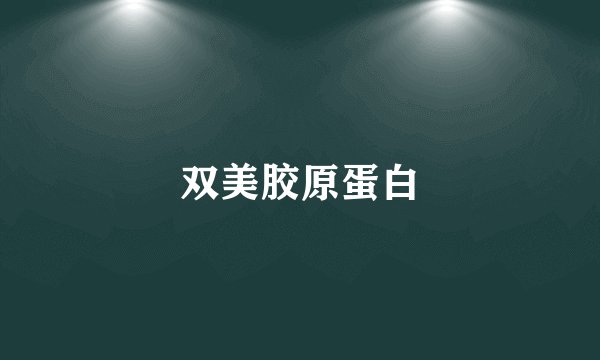 双美胶原蛋白