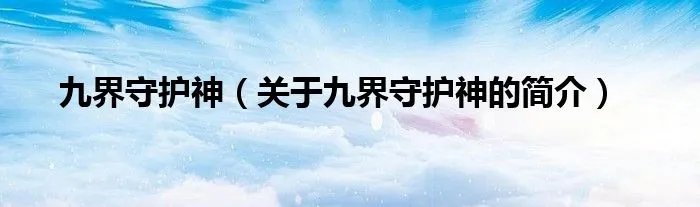 九界守护神（关于九界守护神的简介）